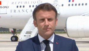 "Aucune voix ne doit manquer à la République" : Emmanuel Macron appelle les français à aller...