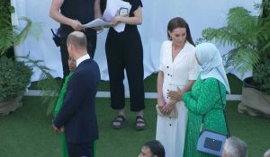 Le prince William et Kate assistent à la cérémonie commémorative de l'incendie de la tour Grenfell