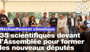 Réchauffement climatique: 35 scientifiques devant l’Assemblée pour sensibiliser les nouveaux députés