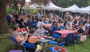 Hénin-Beaumont: Un parc public plein pour la fête de la Musique à l’esprit guinguette