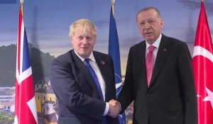 Johnson et Erdogan se rencontrent au sommet de l'OTAN à Madrid