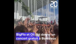 BigFlo et Oli en concert surprise à Bordeaux