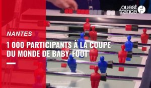 VIDÉO. Coup d'envoi pour la coupe du monde de baby-foot à Nantes
