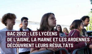 Bac 2022 : Les lycéens de l'Aisne, la Marne et les Ardennes découvrent leurs résultats 