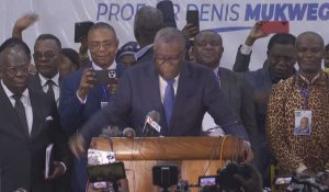 RDC: le Dr Denis Mukwege, prix Nobel de la paix, annonce sa candidature à la présidentielle