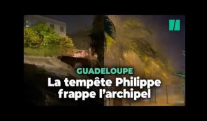 Tempête Philippe : la Guadeloupe compte ses premiers dégâts
