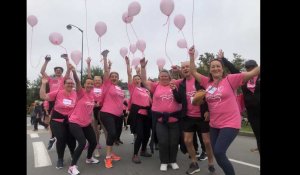 VIDÉO. Cancer du sein : une marée humaine rose et solidaire pour la 5e KempeR'Ose, à Quimper