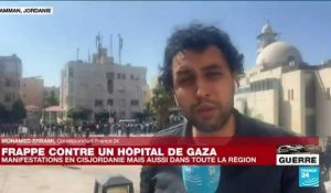 Hôpital bombardé à Gaza : des manifestations en cours en Jordanie