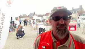 Pierre Viseux de la Croix-Rouge Berck-Montreuil parle des actions qu'il mène