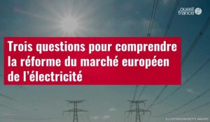 VIDÉO. Trois questions pour comprendre la réforme du marché européen de l’électricité