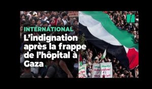 Après la frappe sur un hôpital à Gaza, le monde arabe exprime sa colère devant les ambassades