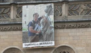 France: Arras rend hommage à Dominique Bernard