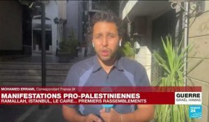 Jordanie : à Amman, nouvelle manifestation en soutien aux Palestiniens à Gaza