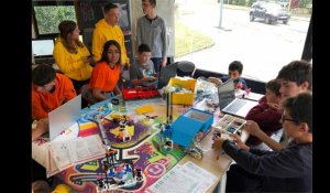 VIDÉO. First Lego league : ces jeunes sarthois construisent des robots en briques