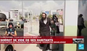 Israël : à Sdérot, les évacuations se poursuivent, de nombreux bus affétés par l'Etat hébreu