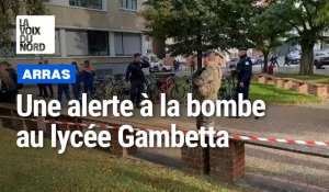 Arras : le collège lycée Gambetta évacué après une alerte à la bombe