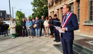 Attaque au couteau à Arras : la Flandre rend hommage au professeur assassiné