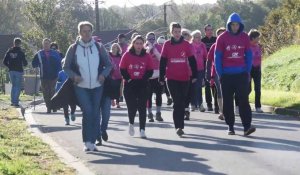 Plus de 220 participants pour Octobre rose à Tugny-et-Pont