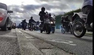 Les motards du littoral réunis à Bourbourg pour un dernier hommage à Théo
