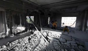 En Cisjordanie, l'appartement d'un homme accusé d'avoir participé à un attentat est détruit