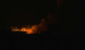 Une explosion secoue Rafah, dans le sud de la bande de Gaza