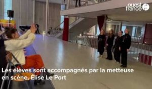 VIDÉO. A Caen, des élèves du lycée Malherbe ont imaginé un prélude pour l'opéra "David et Jonathas"