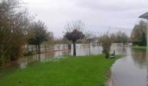 Les inondations à Brimeux