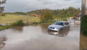 Des communes inondées dans l'Audomarois