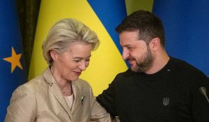 Candidature de l’Ukraine à l’UE : von der Leyen salue les “excellents progrès” de Kyiv