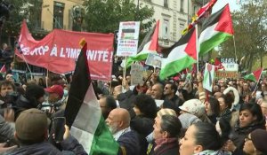 Israël-Hamas: des milliers de manifestants "contre la guerre" à Paris