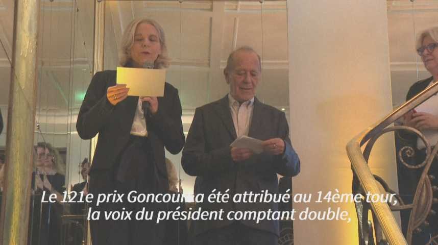 Jean-Baptiste Andrea remporte le prix Goncourt pour Veiller sur