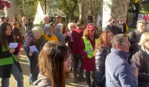 Rassemblement en soutien à deux faucheurs volontaires jugés à Carcassonne