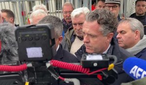 Christophe Béchu, ministre de la Transition écologique, annonce une possible vigilance rouge pour les cours d'eau du Pas-de-Calais, ce mercredi 8 et ce jeudi 9 novembre.