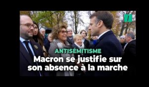 Macron interpellé par l’arrière-petite-fille de Dreyfus sur la marche contre l'antisémitisme