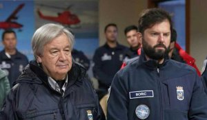 Le chef de l'ONU et le président du Chili partent pour l'Antarctique