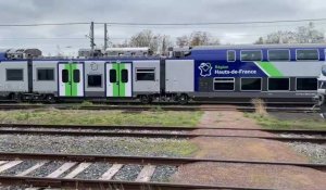 Visite du site d’Alstom Crespin pour l’inauguration du nouveau TER Omneo pour la ligne privatisée par Transdev, Marseille-Nice