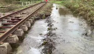 Inondation : la ligne de train entre Etaples et Saint-Pol-sur-Ternoise toujours inondée 