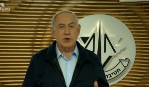 "Nous venons d'achever le retour de nos premières personnes libérées" : Netanyahu