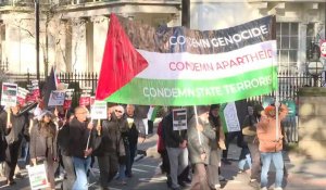 Royaume-Uni: nouvelle marche pro-palestinienne à Londres