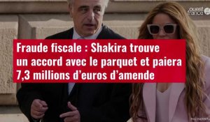 VIDÉO. Fraude fiscale : Shakira trouve un accord avec le parquet et paiera 7,3 millions d’euros d'amende