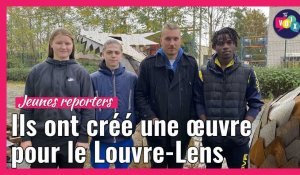 Les apprentis de l’AFPI d’Hénin-Beaumont ont créé un animal fantastique pour le Louvre-Lens