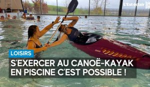 Du kayak en piscine pour travailler les techniques de base