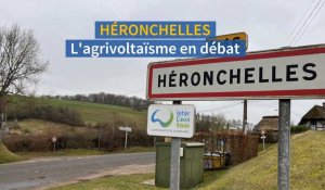 À Héronchelles, un projet agrivoltaïque fait débat