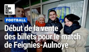 Début de la vente des billets pour le match Entente Feignies-Aulnoye- Montpellier en Coupe de France