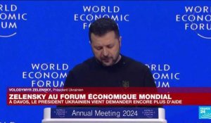 Ukraine : Volodymyr Zelensky à Davos pour demander plus d'aide