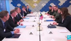 Ukraine : Zelensky appelle l'Occident à aider son pays à gagner la "supériorité aérienne"