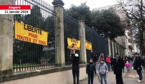 VIDÉO. Plus de 1500 personnes manifestent contre la loi immigration à Angers 