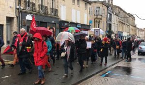 VIDÉO. A Fontenay-le-Comte, 250 personnes ont manifesté contre la loi immigration