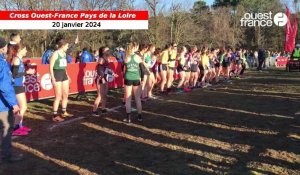 VIDÉO. Cross Ouest-France - Pays de la Loire : passage de relais dans la course mixte