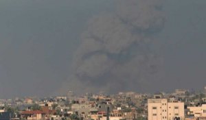 Bande de Gaza: fumée au-dessus de Khan Younès après de nouvelles frappes